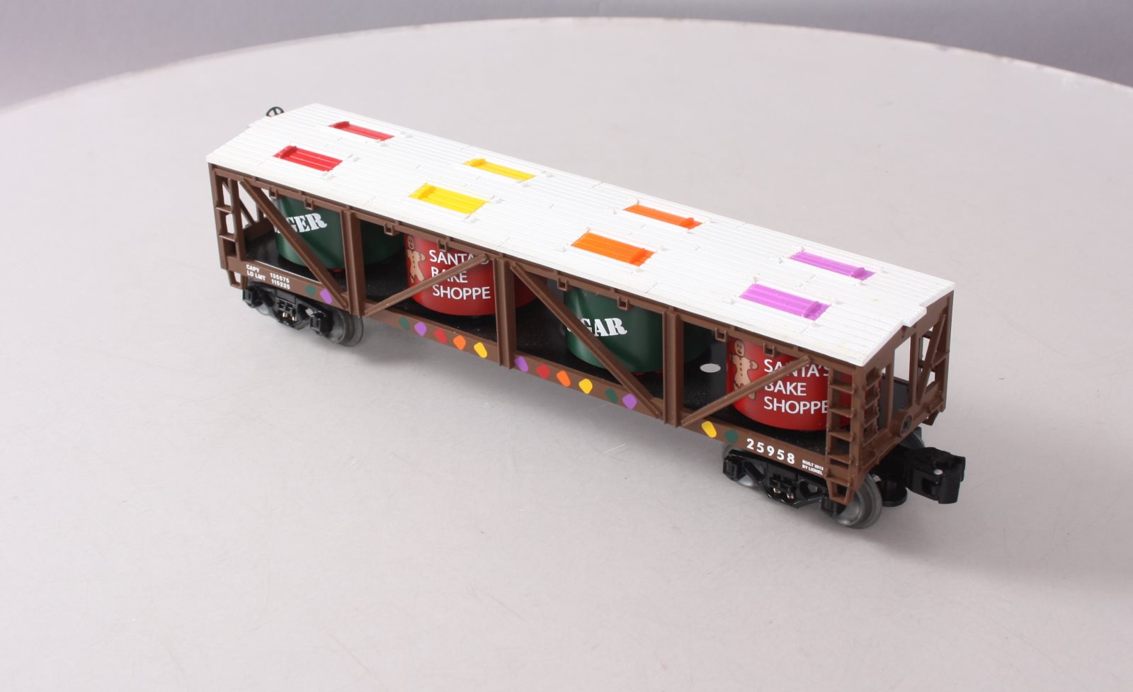 Lionel 6-25958 O Gauge Gingerbread Dough Vat Car – Trainz