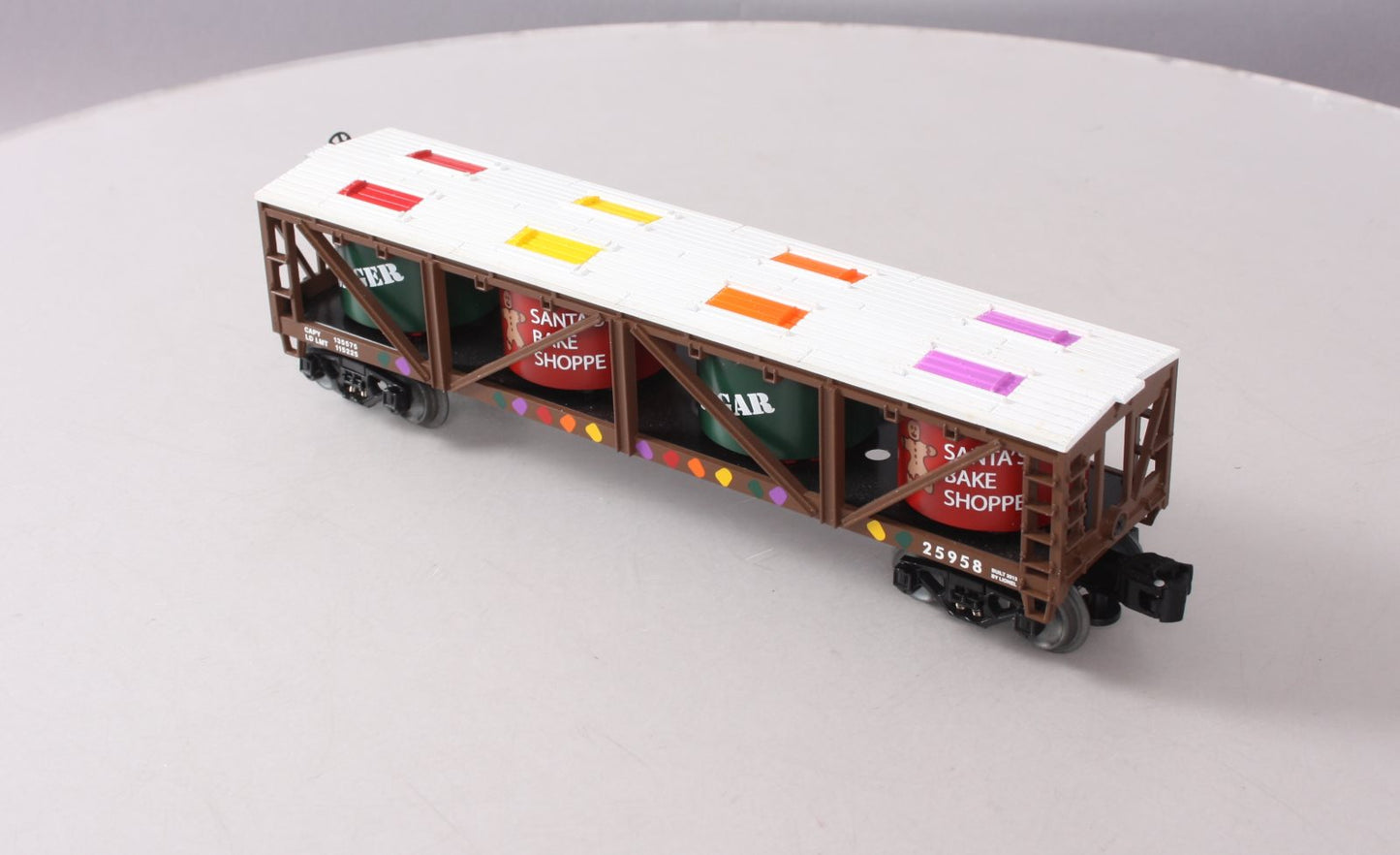 Lionel 6-25958 O Gauge Gingerbread Dough Vat Car