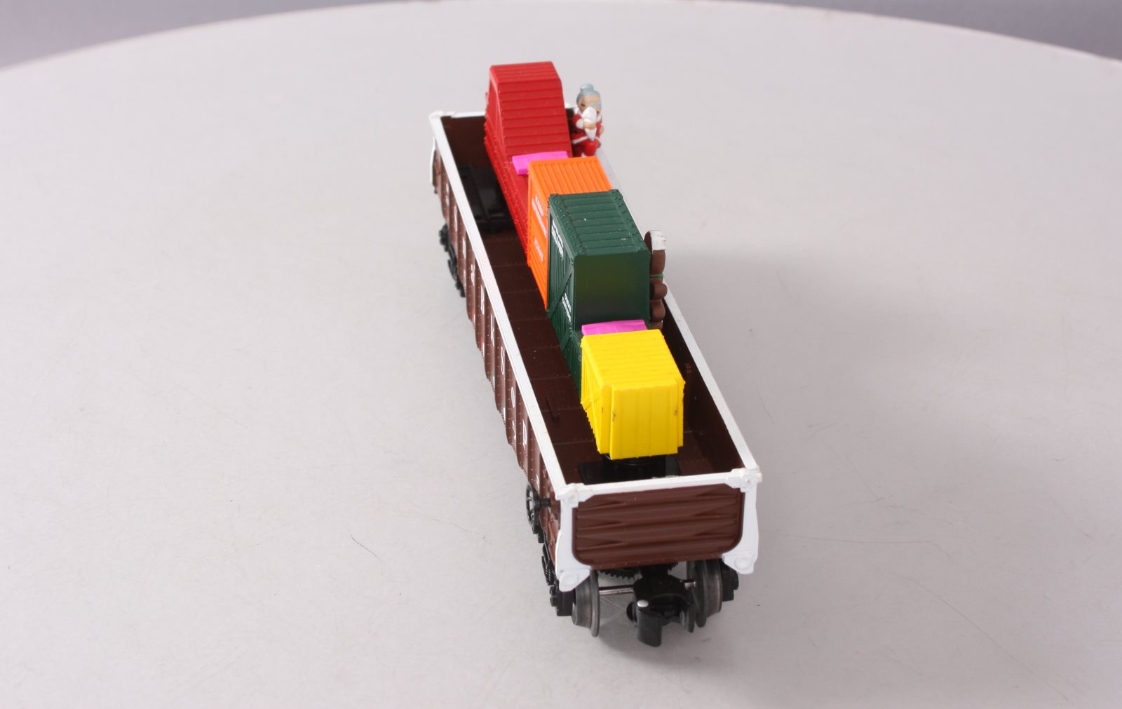 Lionel 6-37070 O Gauge Christmas Gingerbread Animated Gondola Car LN/Box