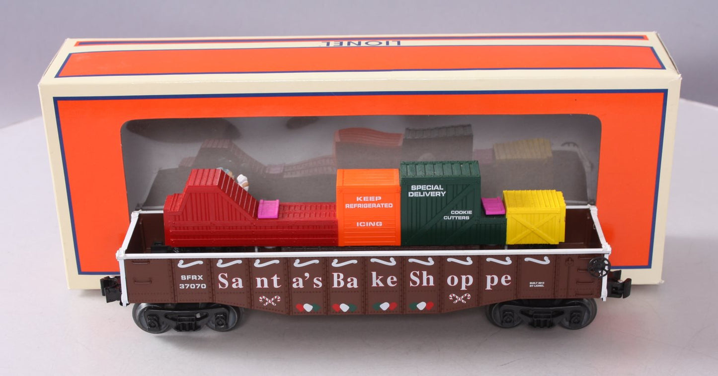 Lionel 6-37070 O Gauge Christmas Gingerbread Animated Gondola Car LN/Box