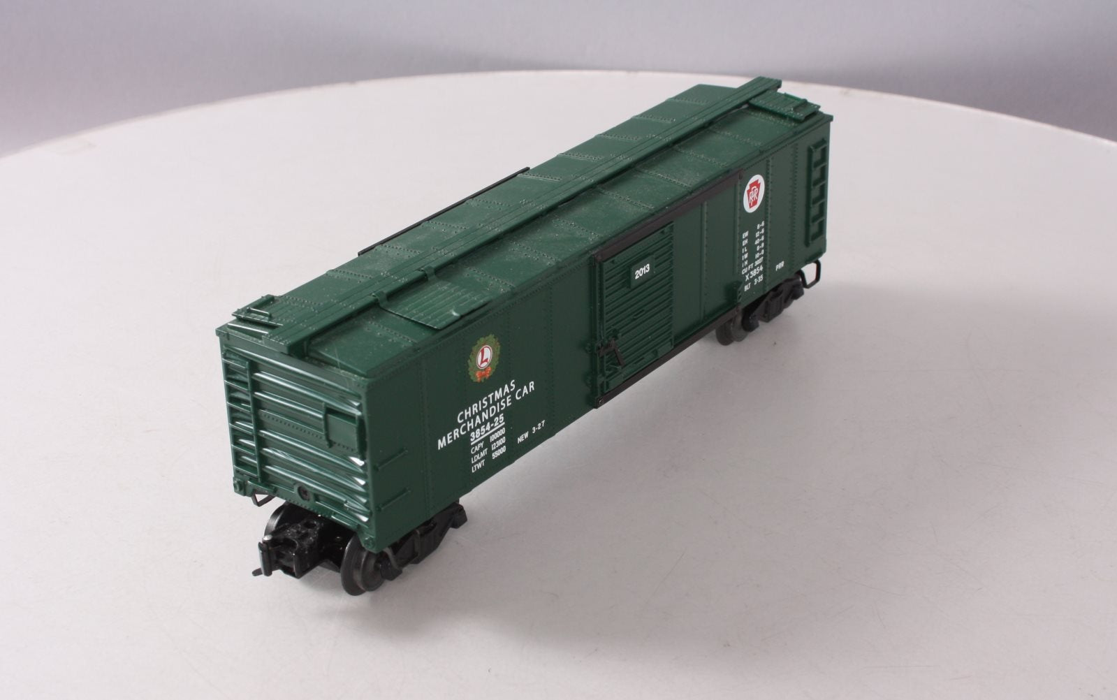 Lionel 6-27949 O Pennsylvania RR Christmas Operating Merchandise Car #3854-25