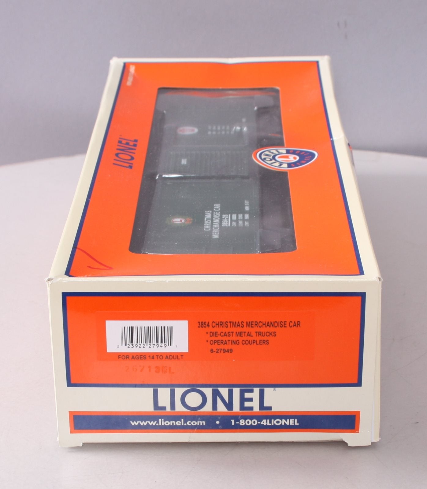 Lionel 6-27949 O Pennsylvania RR Christmas Operating Merchandise Car #3854-25 LN/Box