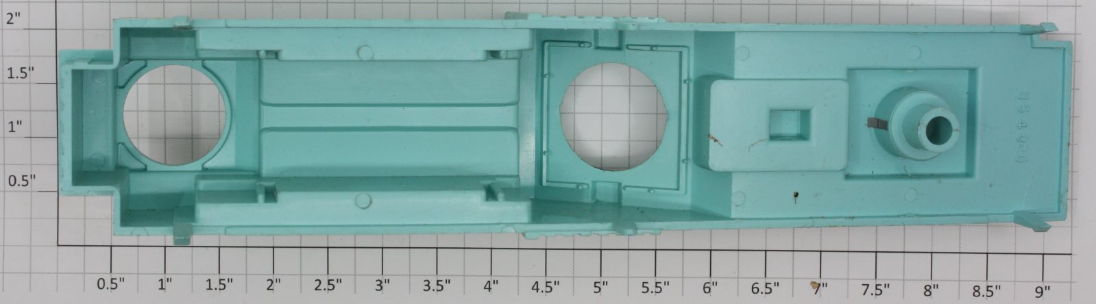 Lionel 3540-20 Teal Radar Search Car Body