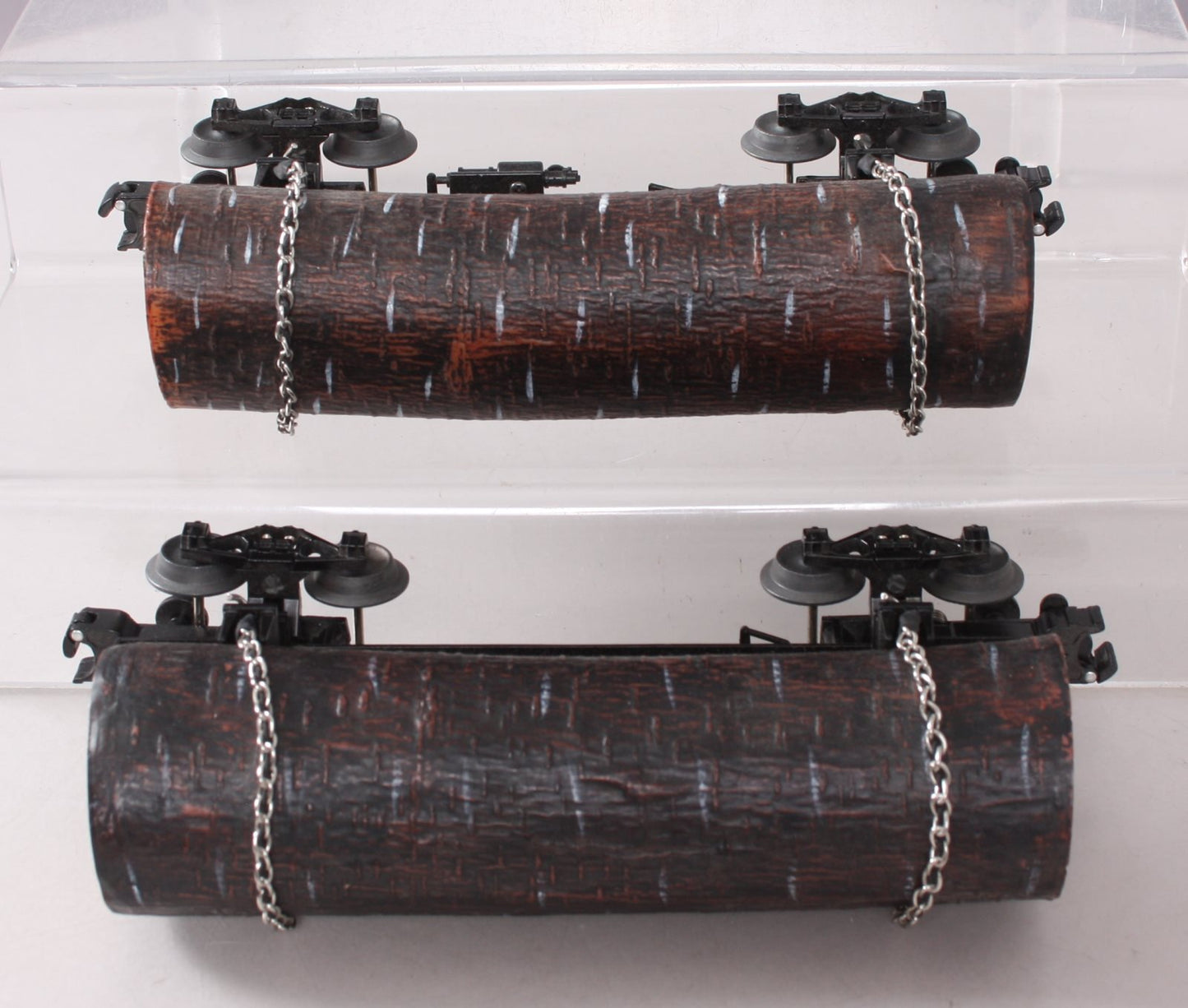 Lionel 6-27826 O Gauge Canadian Pacific Skeleton Log Car 2-Pack LN/Box