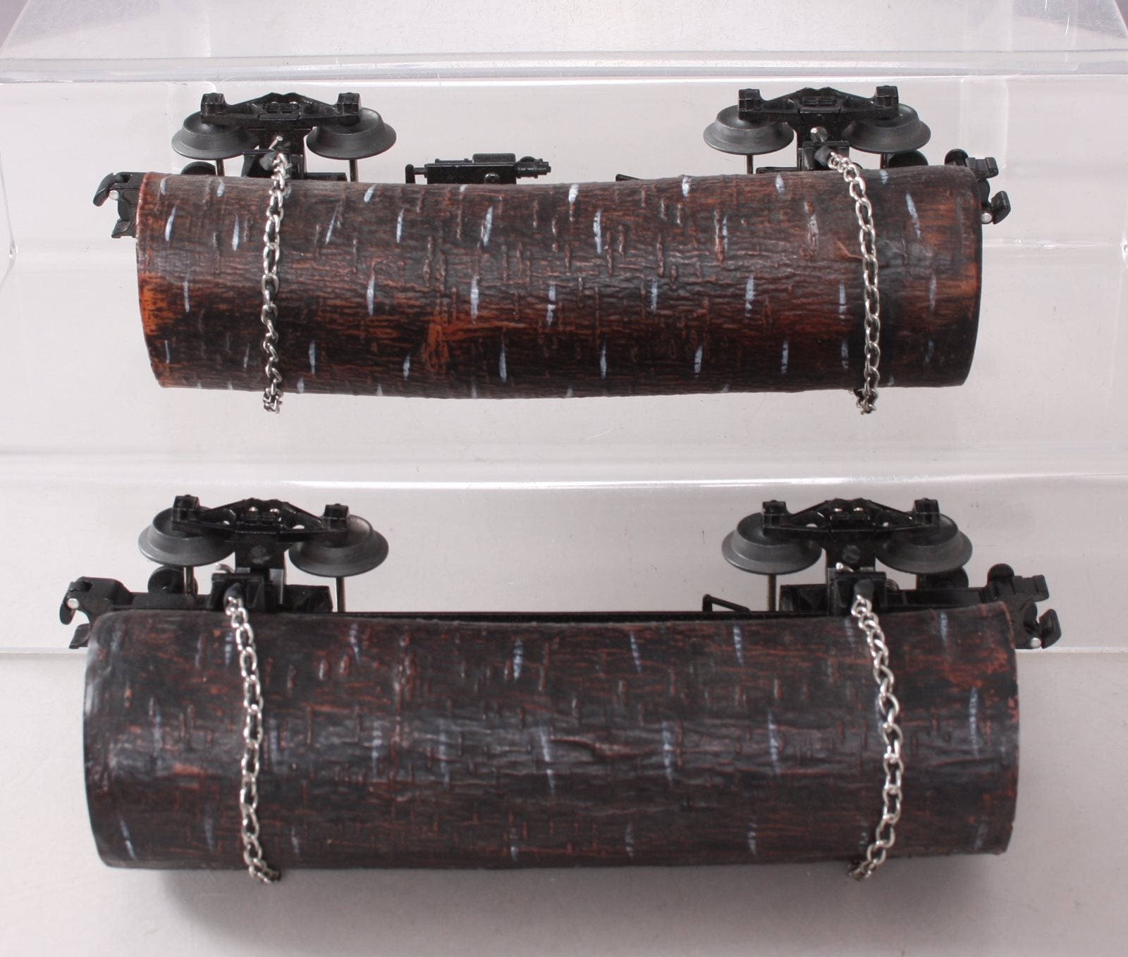 Lionel 6-27826 O Gauge Canadian Pacific Skeleton Log Car 2-Pack LN/Box