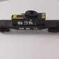 MTH 30-7695 O TVFN TV Channel 4 Flatcar w/ Operating Helicopter NIB
