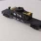 MTH 30-7695 O TVFN TV Channel 4 Flatcar w/ Operating Helicopter NIB