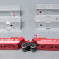 Lionel 6-16936 O Gauge Susquehanna Sea Land Maxi-Stack Flatcar LN/Box