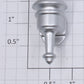 Lionel 115-16 Die Cast Prewar Station Lamp Post