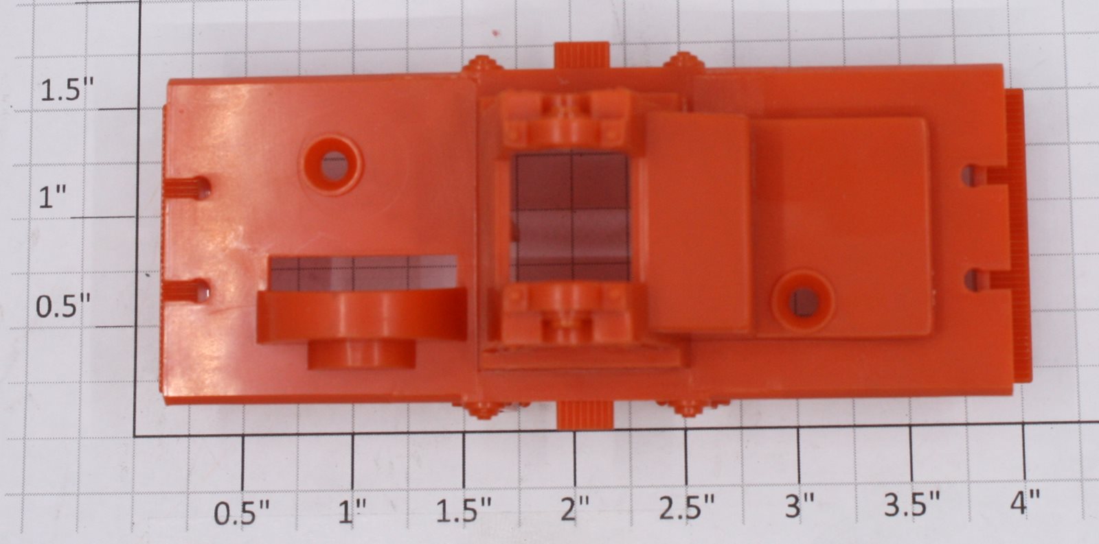 Lionel 18401-5 Orange Workmen Handcar Shell