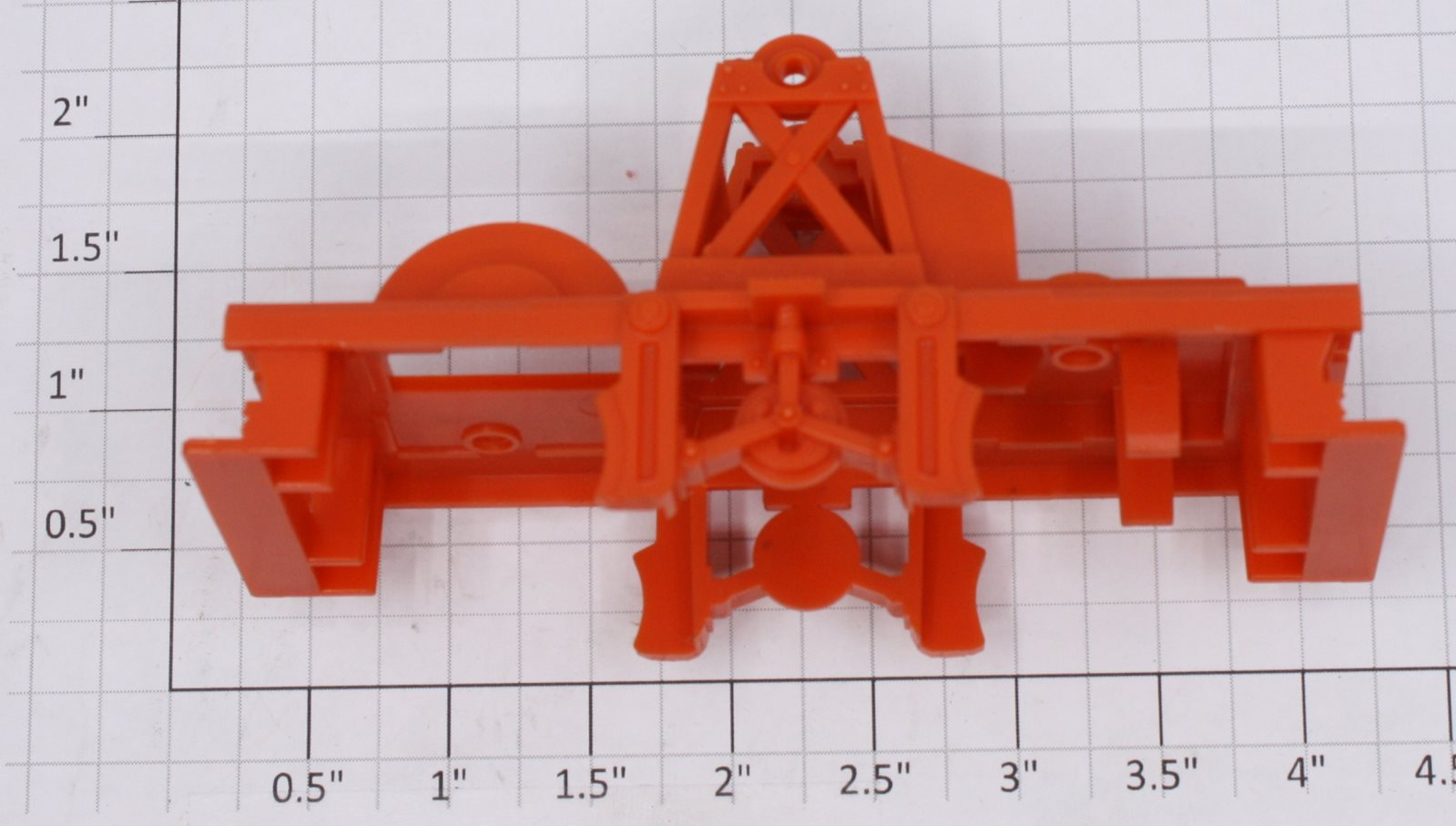 Lionel 18401-5 Orange Workmen Handcar Shell