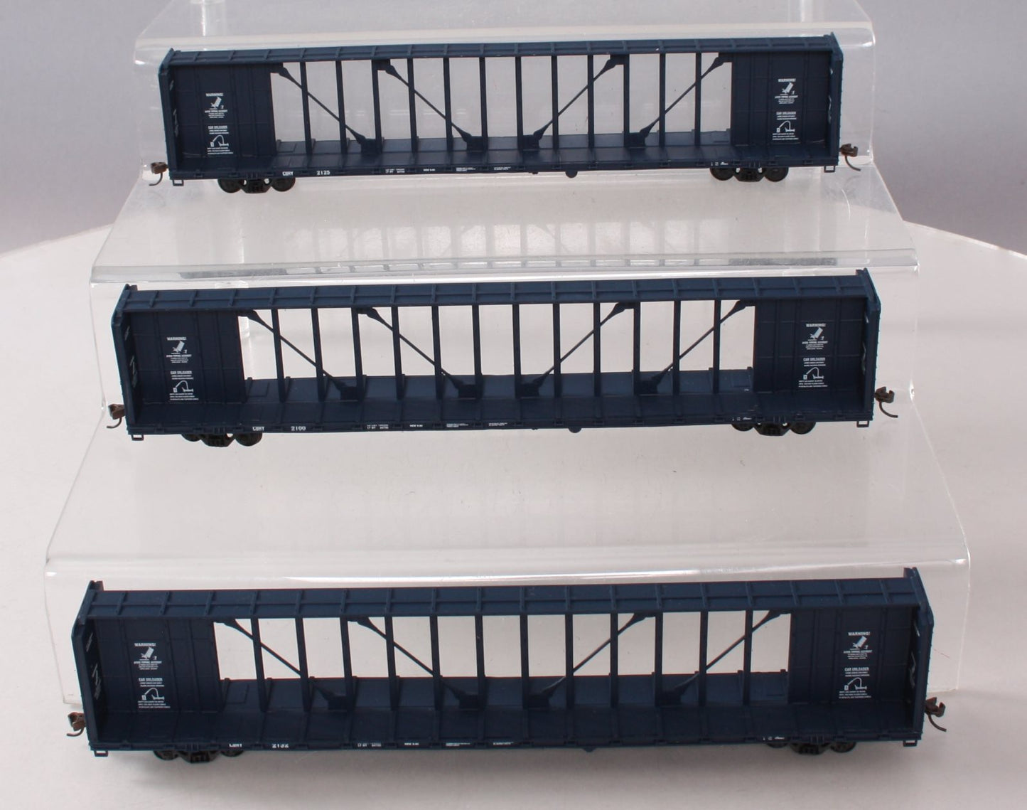 Walthers 932-34106 HO Plum Creek 72' Center Beam Bulkhead Flatcar (Pack of 3)