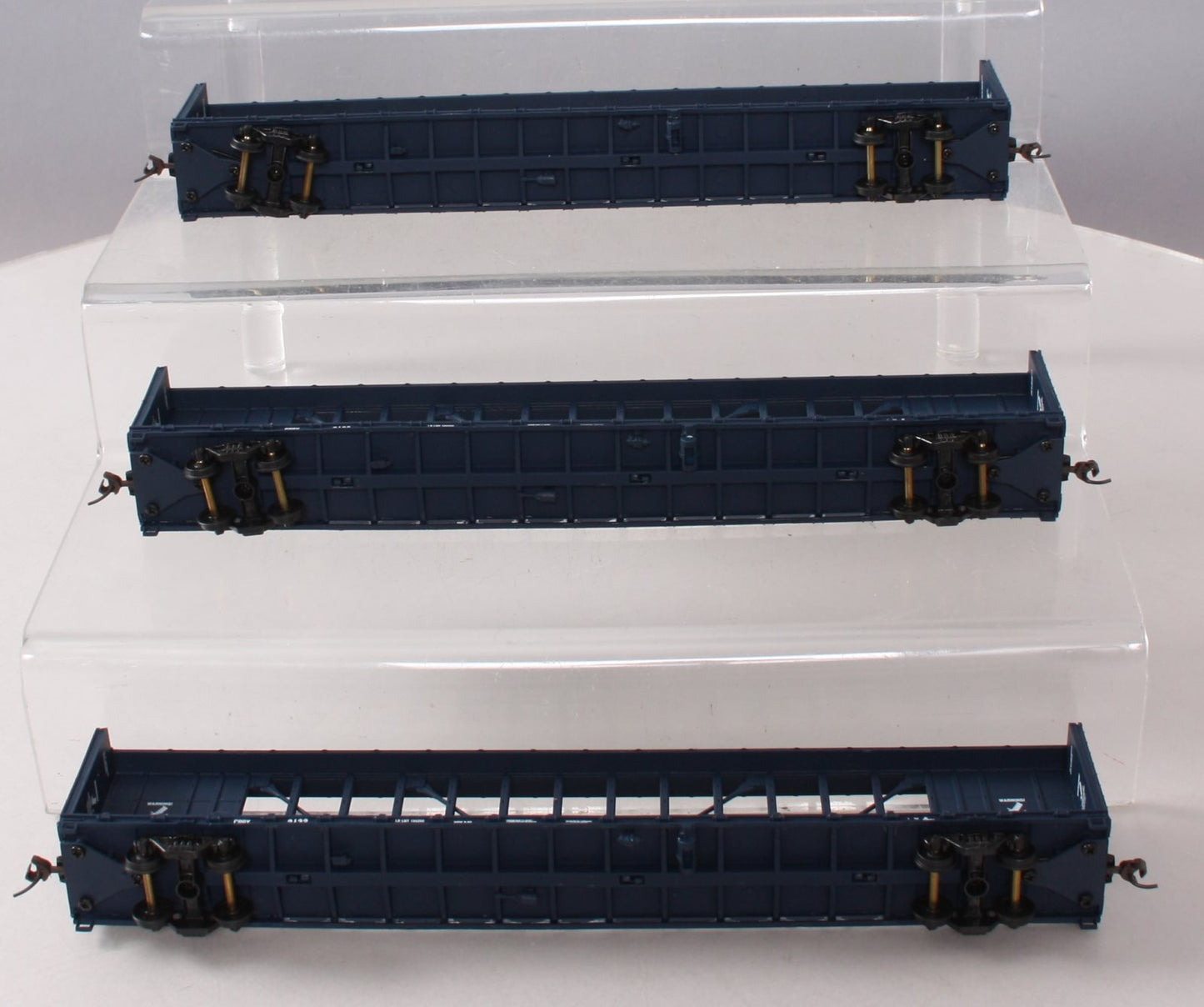 Walthers 932-34106 HO Plum Creek 72' Center Beam Bulkhead Flatcar (Pack of 3)