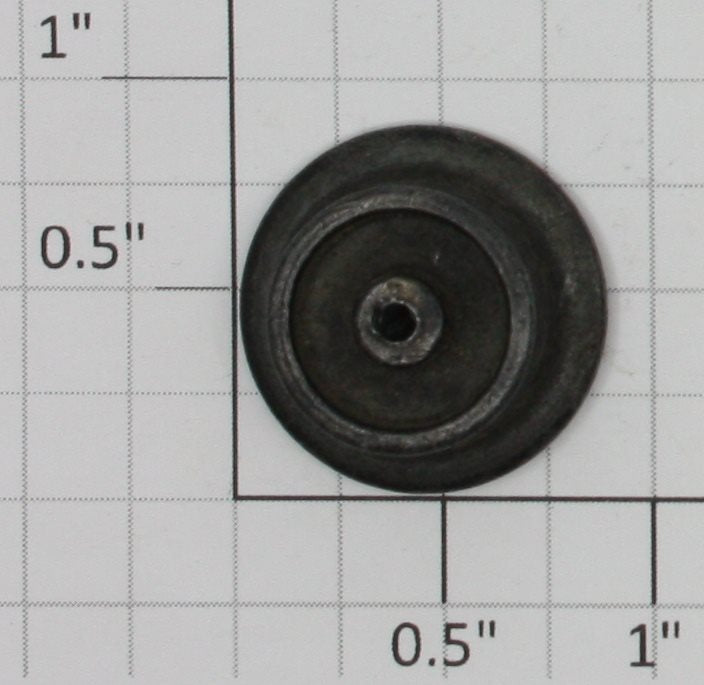 Lionel 1661-7 Black Solid Pilot Wheel