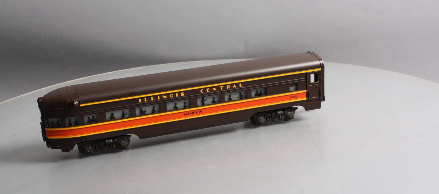 Lionel 6-7225 O Gauge Illinois Central "Memphis" Observation Car #7225 LN/Box