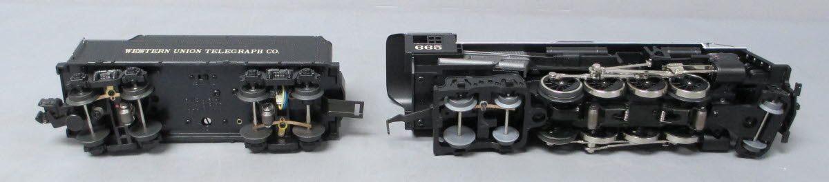 Lionel 6-28665 O Gauge Western Union 2-8-4 Steam Locomotive #665 LN/Box