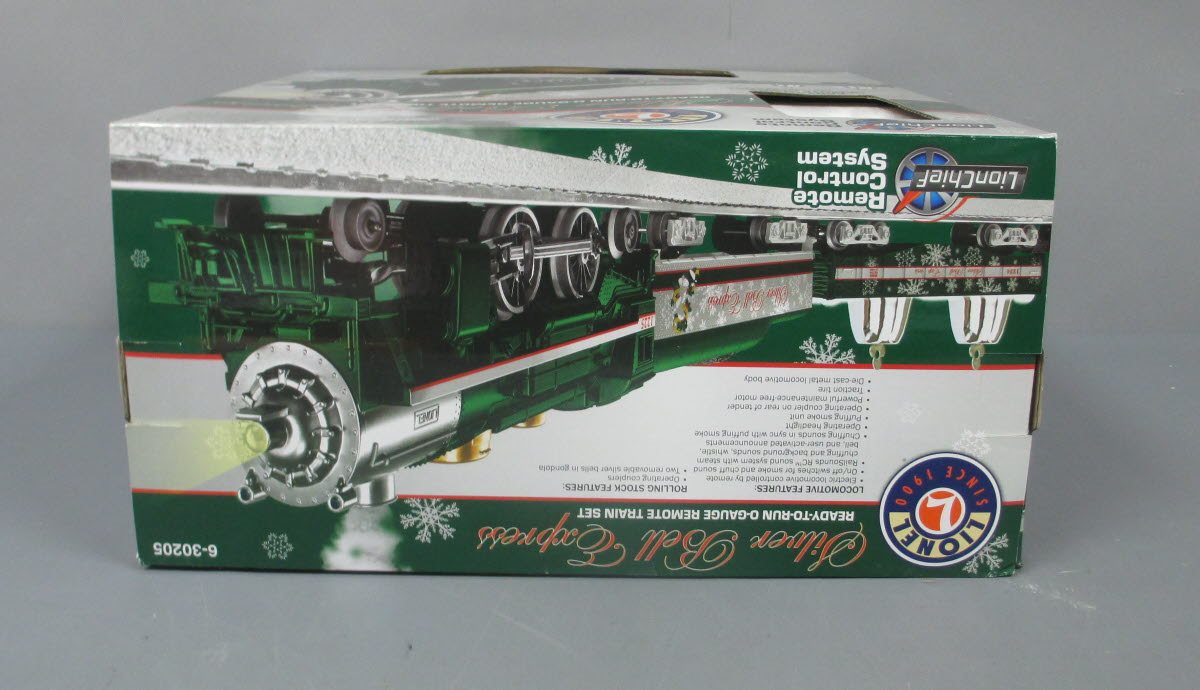 Lionel 6-30205 LionChief O Gauge Silver Bells Christmas Steam Train Set