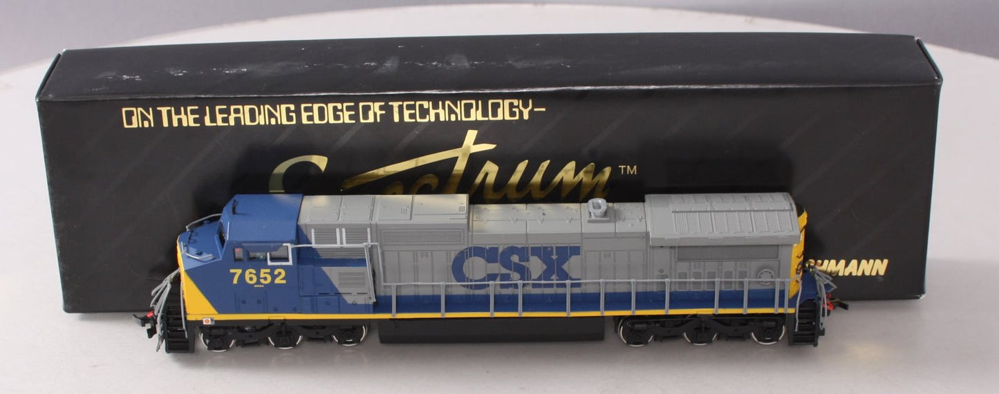 Bachmann 86011 HO Scale CSX GE Dash 8-40CW Wide Cab Diesel Locomoitve #7652 LN/Box