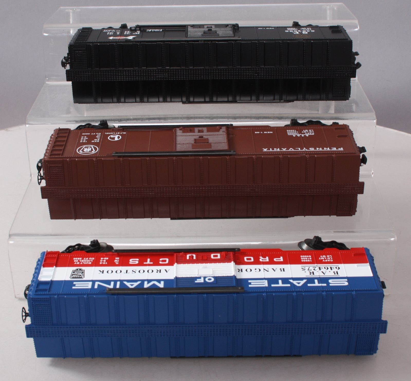 Lionel 6-19272 O Gauge 6464 Boxcars Series 3-Car Set #4 LN/Box