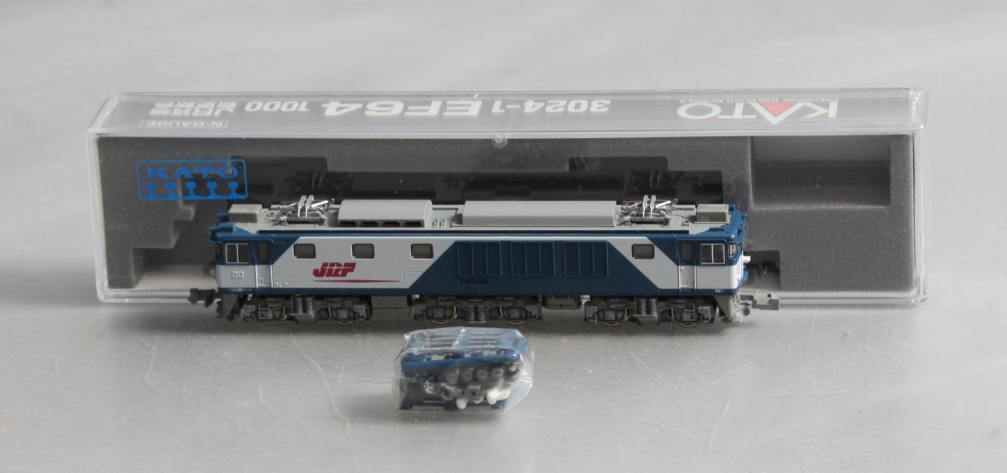 Kato 3024-1 N Scale JR Freight EF64 1000 Electric Locomotive