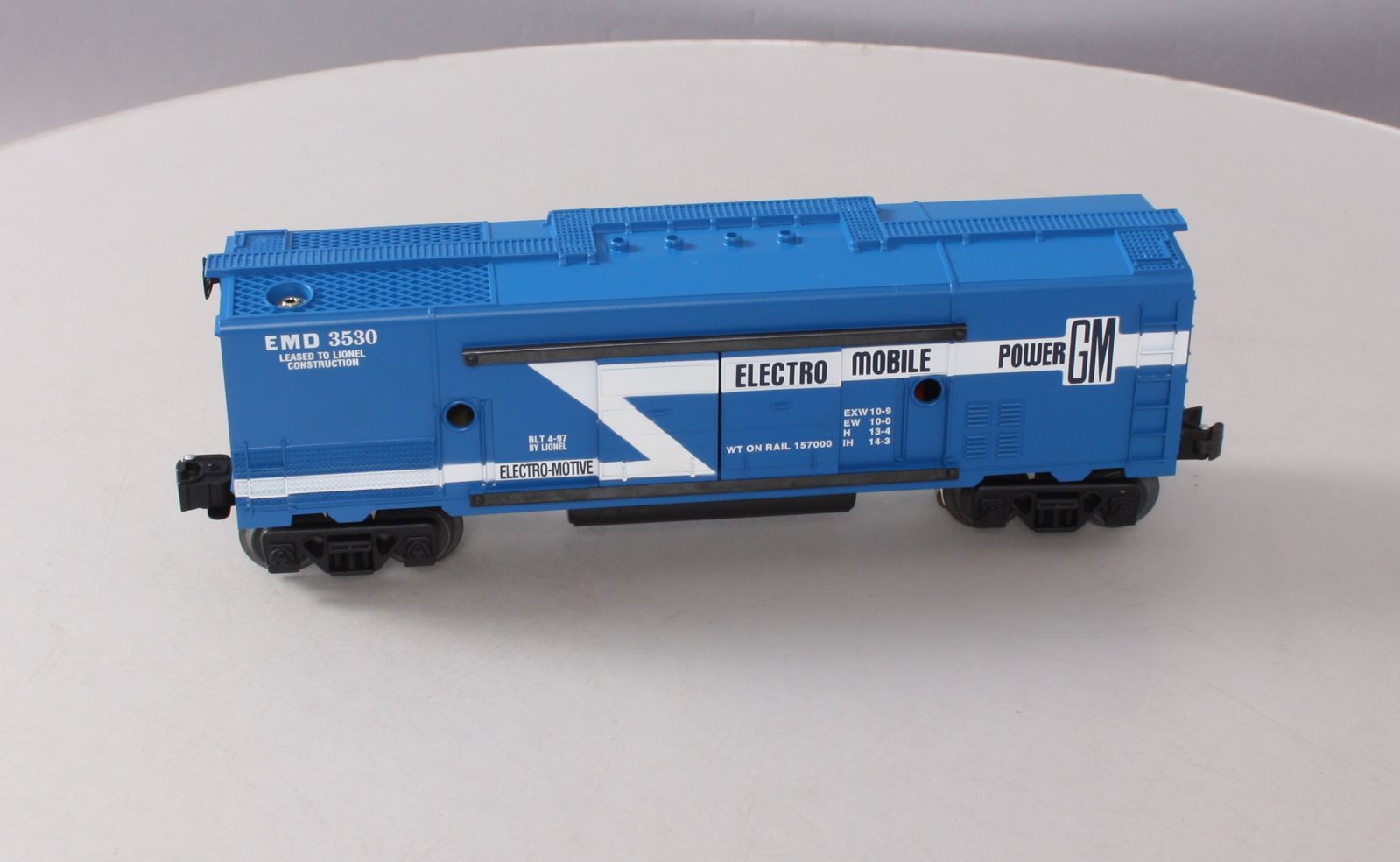 Lionel 6-19831 O Gauge GM Operating Generator Car with Searchlight LN/Box