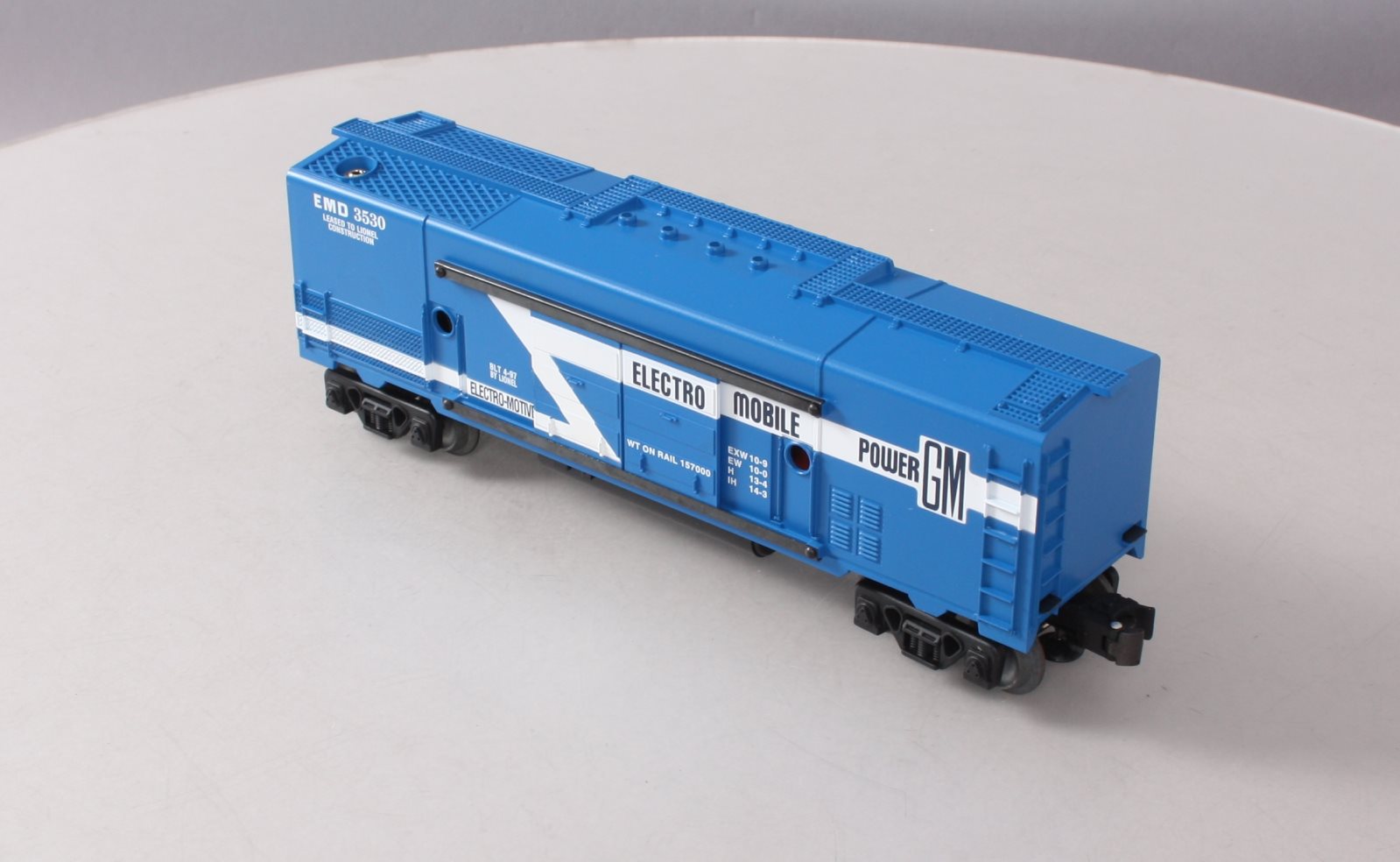 Lionel 6-19831 O Gauge GM Operating Generator Car with Searchlight LN/Box