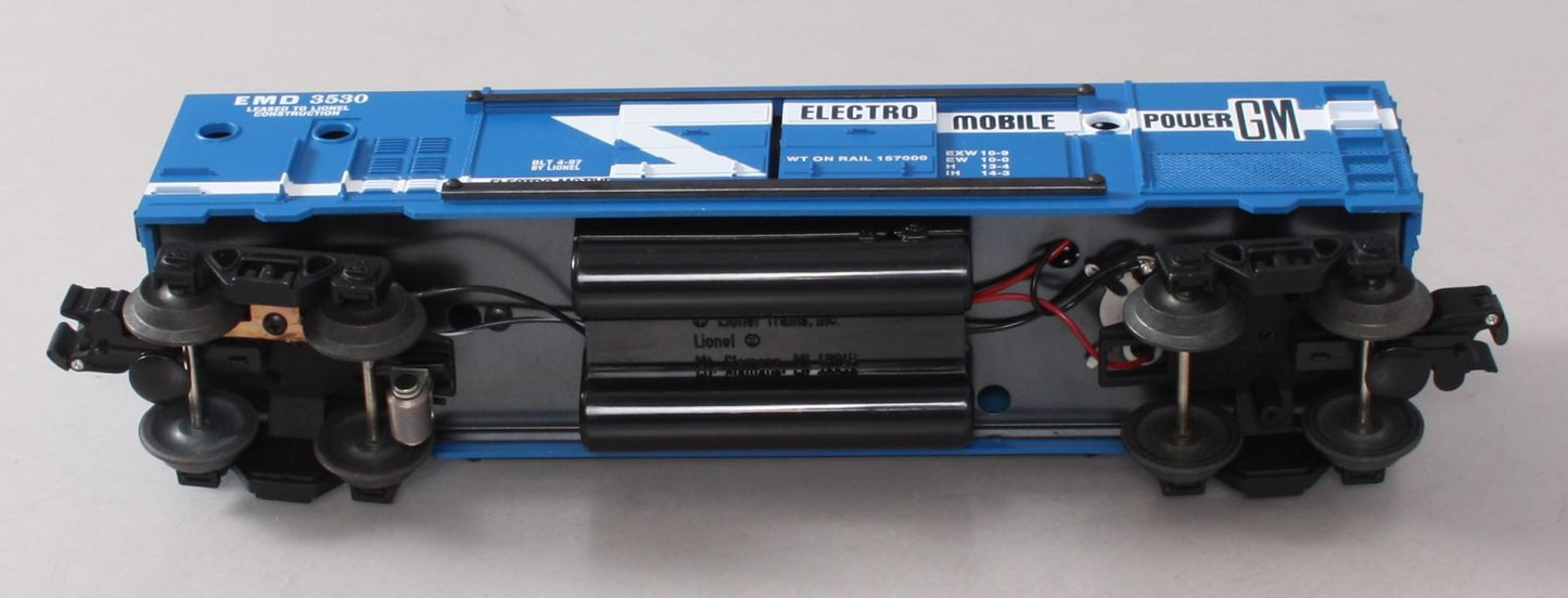Lionel 6-19831 O Gauge GM Operating Generator Car with Searchlight LN/Box