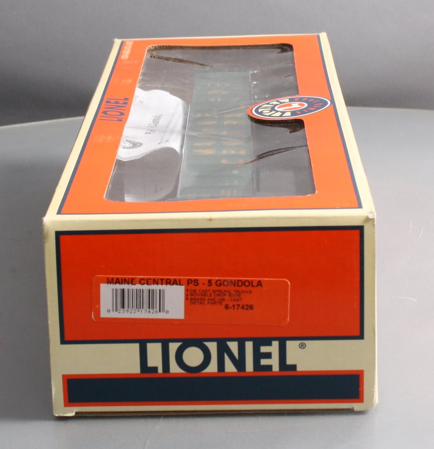 Lionel 6-17426 O Gauge Maine Central PS-5 Gondola #1116 (3-Rail) LN/Box
