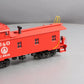 K-Line K616-1091 O Gauge B&O Off-Center Cupola Wood-Sided Smoking Caboose LN/Box