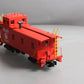 K-Line K616-1091 O Gauge B&O Off-Center Cupola Wood-Sided Smoking Caboose LN/Box