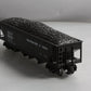 MTH 30-8001 O Baltimore & Ohio Die-Cast 4-Bay Hopper with Coal Load NIB