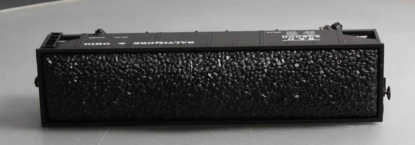 MTH 30-8001 O Baltimore & Ohio Die-Cast 4-Bay Hopper with Coal Load NIB