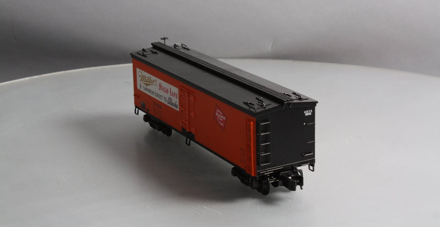 K-Line K742-6405 O Gauge Miller Woodside Reefer Car w/Billboard #8106 NIB