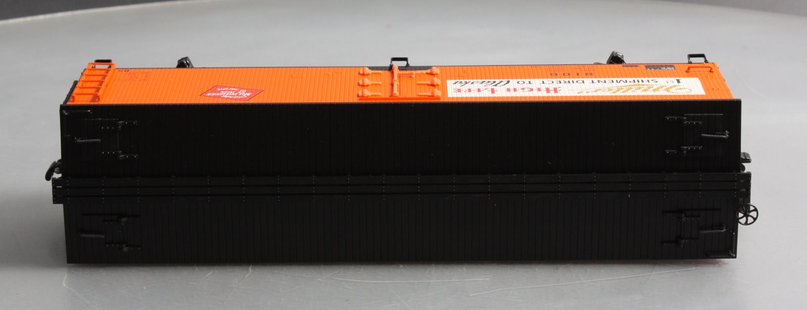 K-Line K742-6405 O Gauge Miller Woodside Reefer Car w/Billboard #8106 NIB
