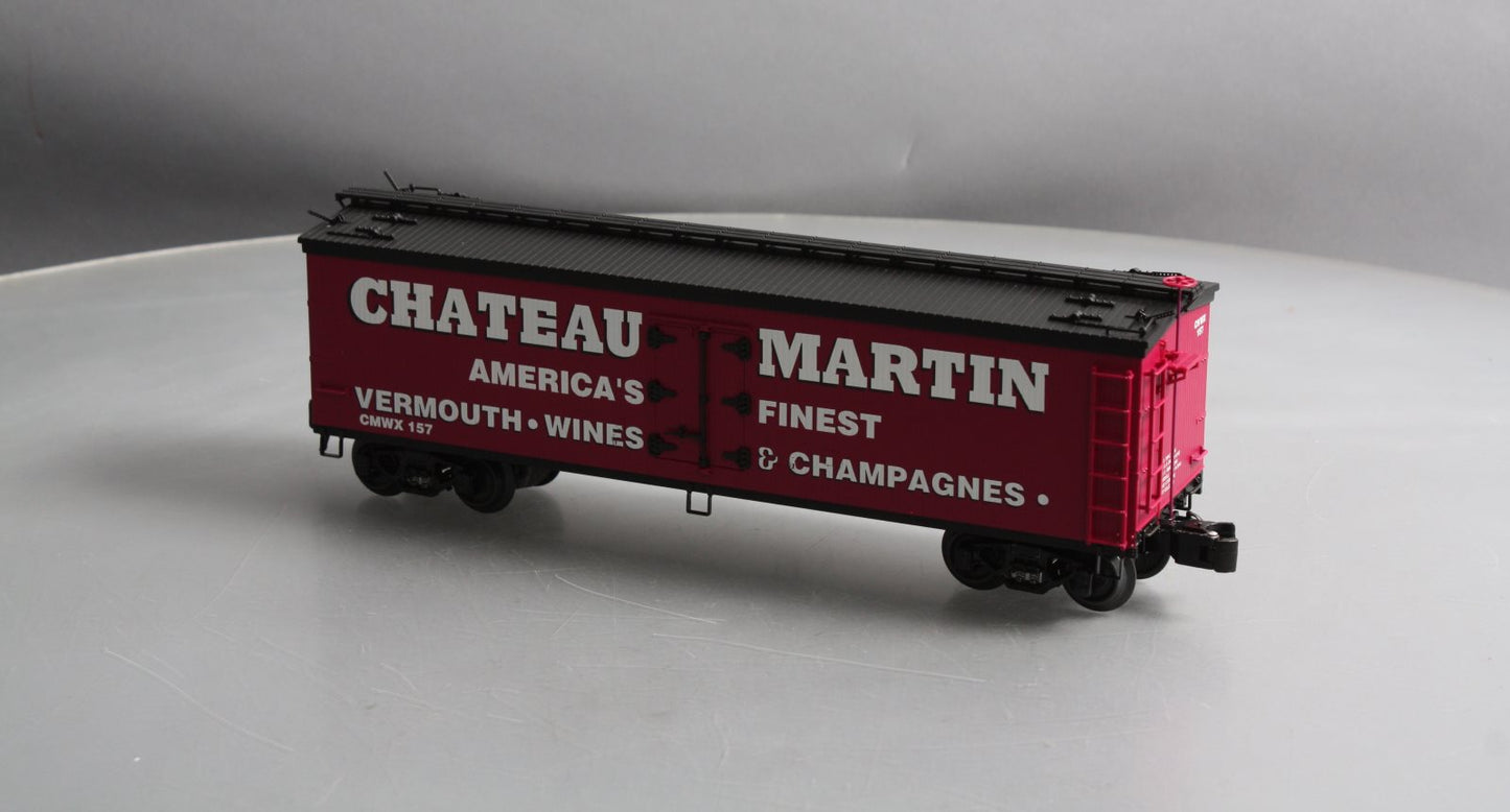 K-Line K742-8015 O Gauge Chateau Wine Refrigerator Car #157 LN/Box