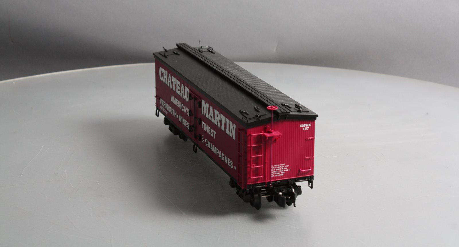K-Line K742-8015 O Gauge Chateau Wine Refrigerator Car #157 LN/Box