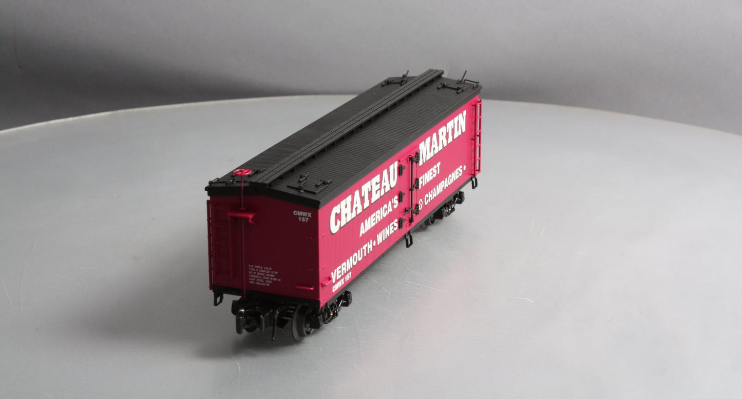 K-Line K742-8015 O Gauge Chateau Wine Refrigerator Car #157 LN/Box