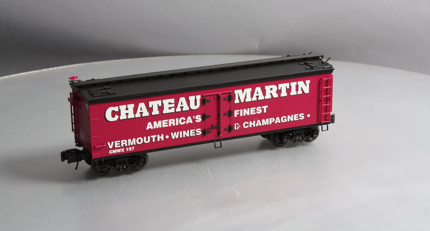 K-Line K742-8015 O Gauge Chateau Wine Refrigerator Car #157 LN/Box