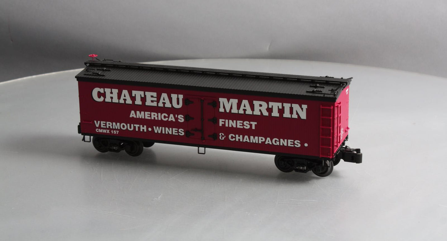 K-Line K742-8015 O Gauge Chateau Wine Refrigerator Car #157 LN/Box