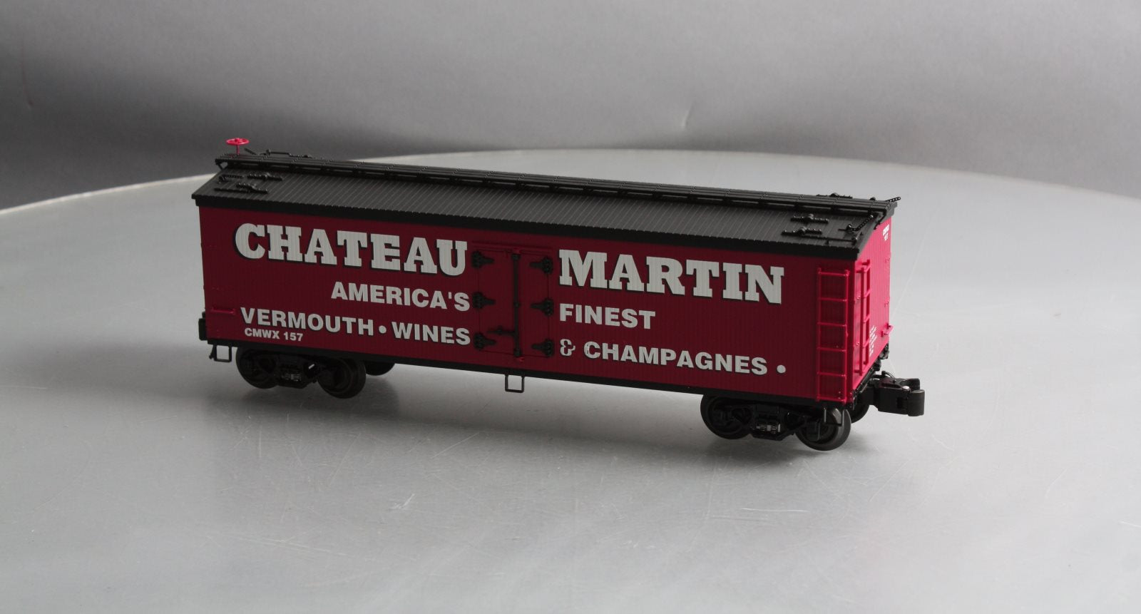 K-Line K742-8015 O Gauge Chateau Wine Refrigerator Car #157 LN/Box