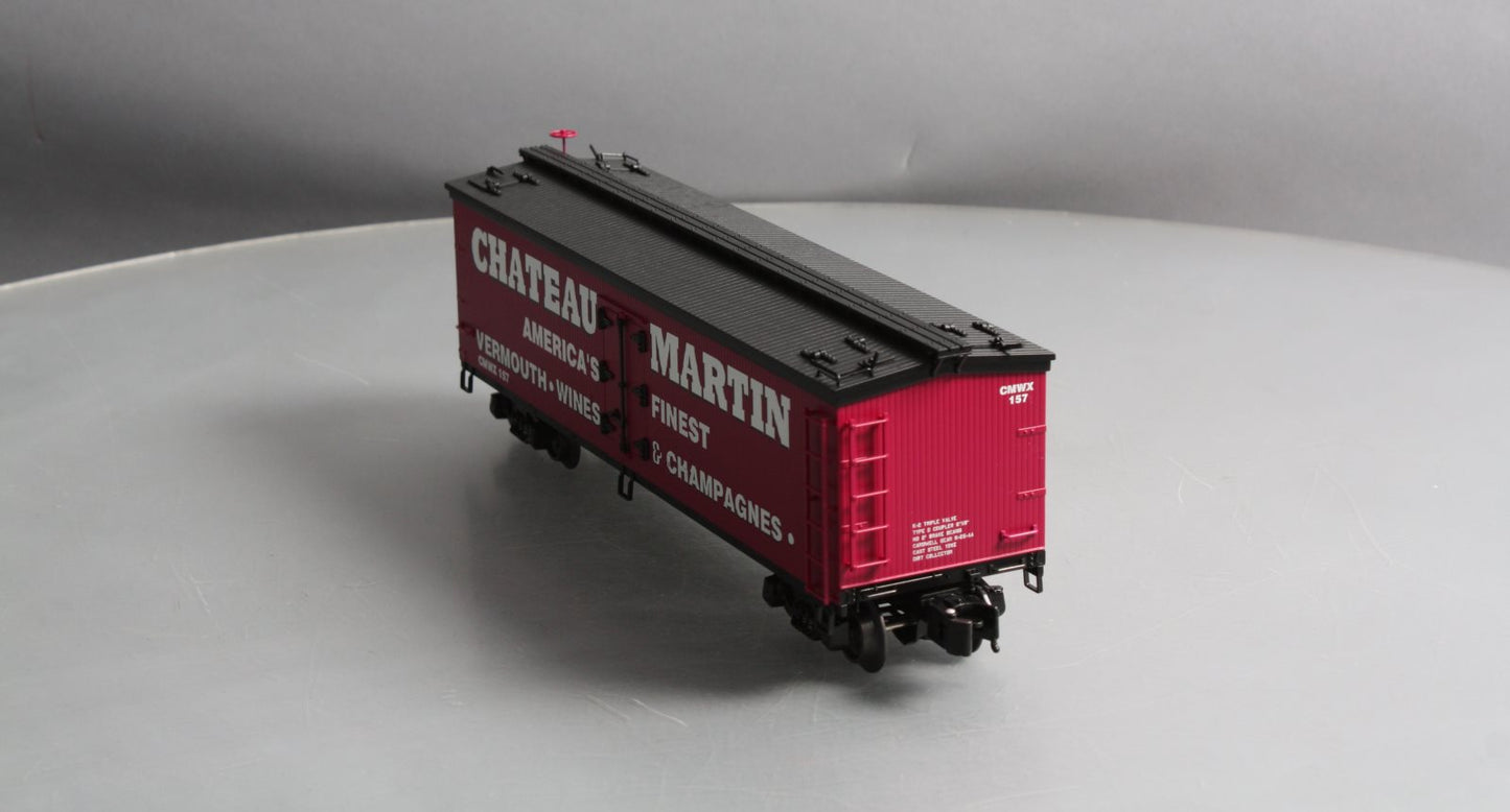 K-Line K742-8015 O Gauge Chateau Wine Refrigerator Car #157 LN/Box