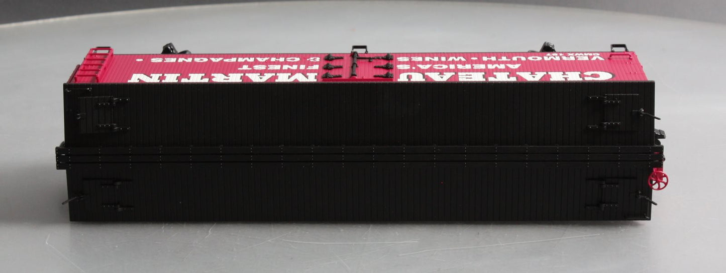K-Line K742-8015 O Gauge Chateau Wine Refrigerator Car #157 LN/Box