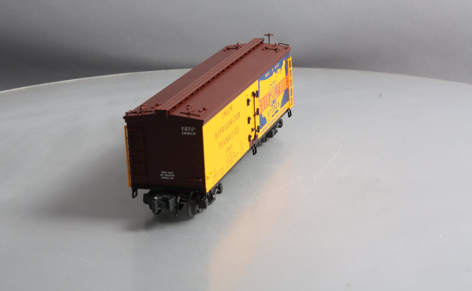 K-Line K742-8024 O Gauge IGA Stores Wood Sided Reefer Car #16803 LN/Box