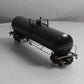 K-Line K6334-0002 O Gauge Undecorated Aluminum Tank Car LN/Box