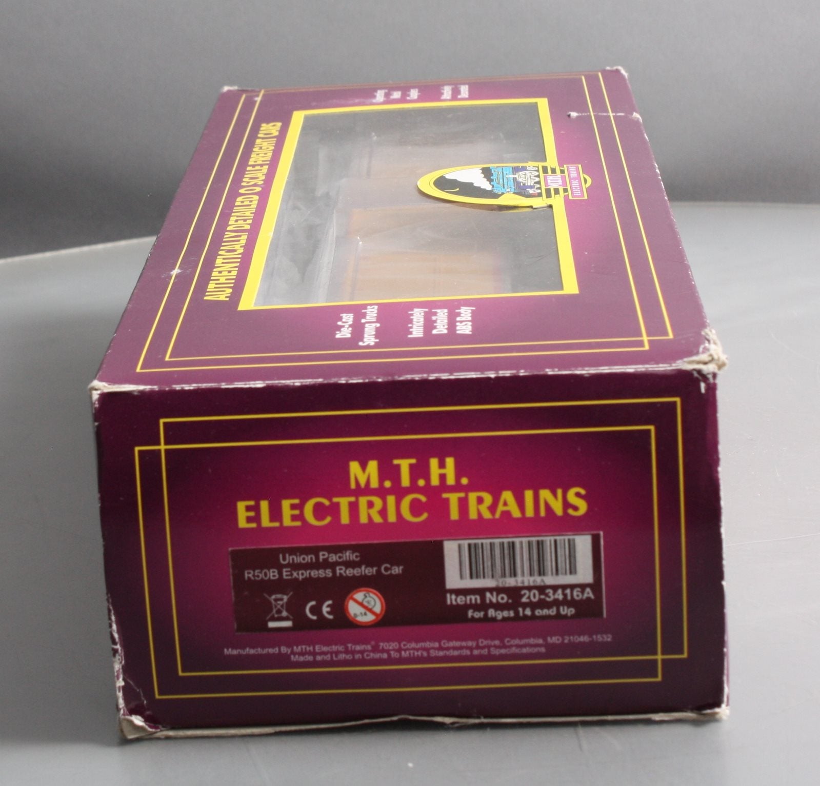 MTH 20-3416A O Union Pacific R50B Express Reefer Car #5705 NIB