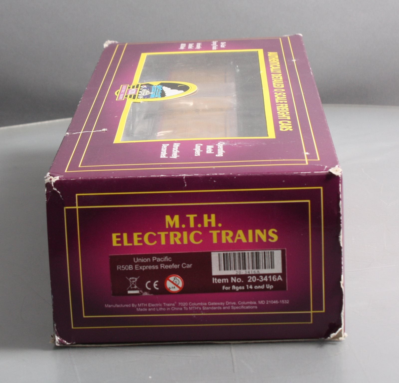 MTH 20-3416A O Union Pacific R50B Express Reefer Car #5705 NIB