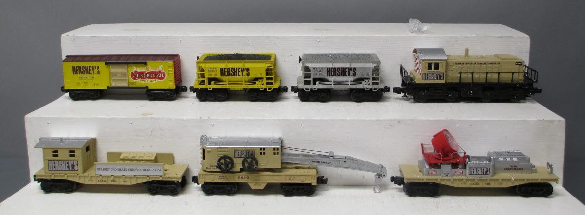 K-Line K1517 O Gauge Hershey's Work Train Diesel Train Set EX/Box