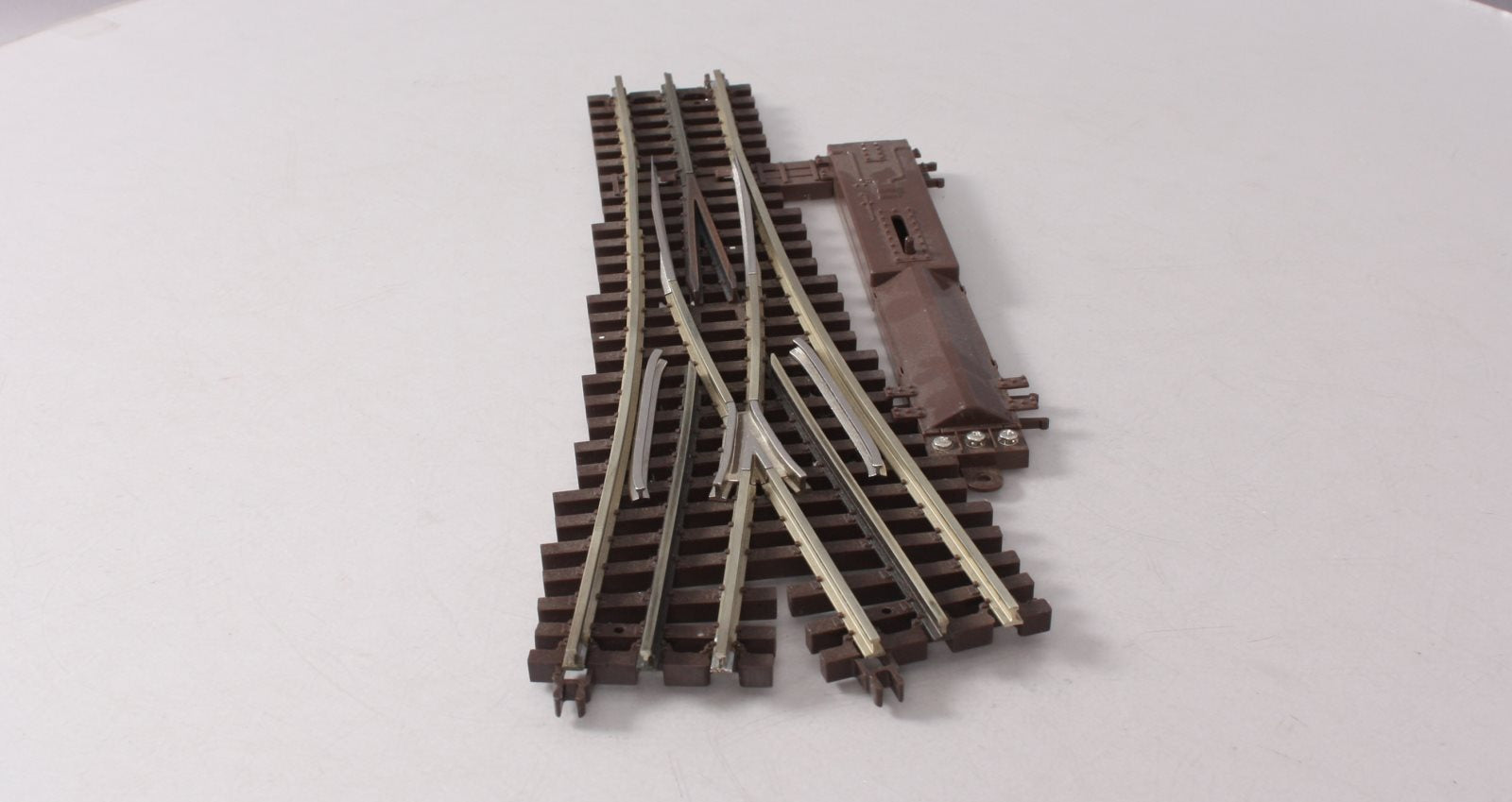Atlas 6074 O Gauge Nickel Silver O-72 Wye Remote Switch Turnout LN/Box