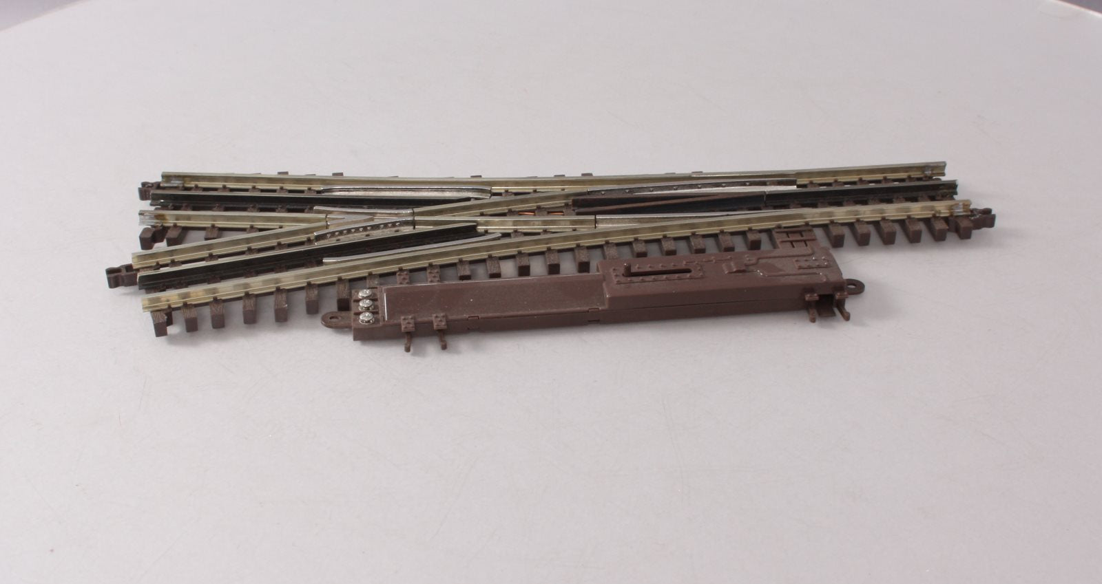 Atlas 6074 O Gauge Nickel Silver O-72 Wye Remote Switch Turnout LN/Box