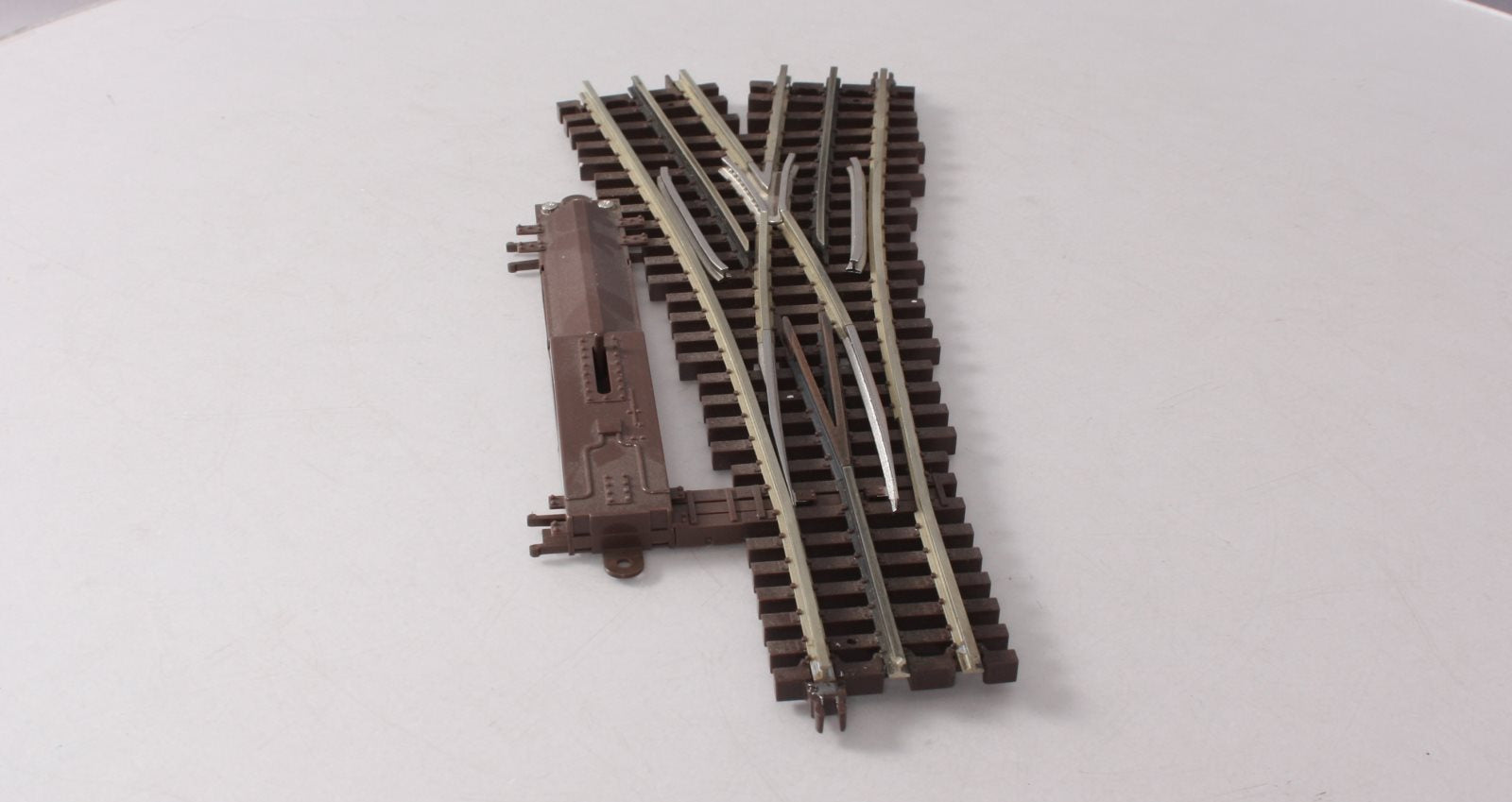 Atlas 6074 O Gauge Nickel Silver O-72 Wye Remote Switch Turnout LN/Box